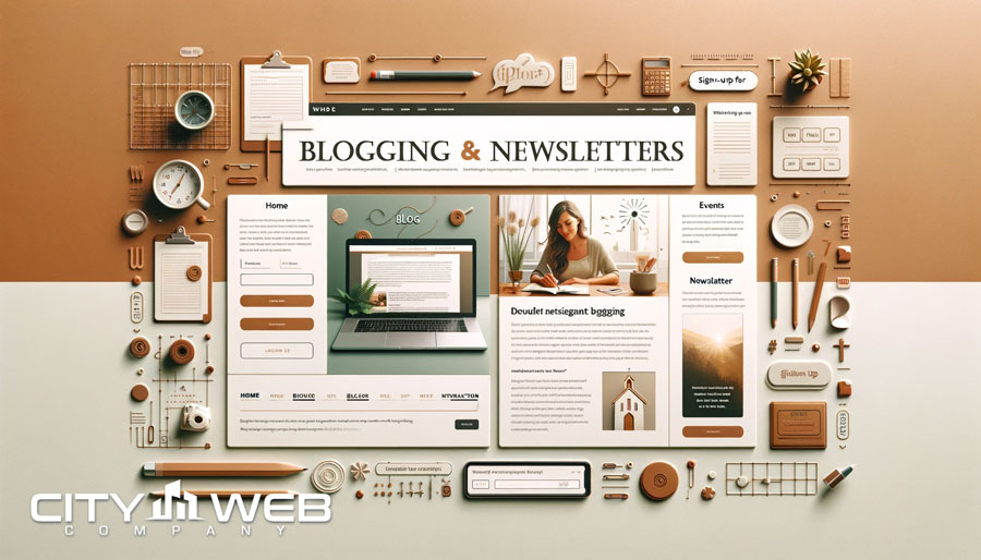 Blogging and Newsletters for Church Websites