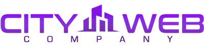 City Web Company purple logo