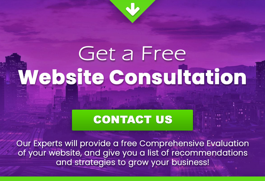 Web Design Consultation banner